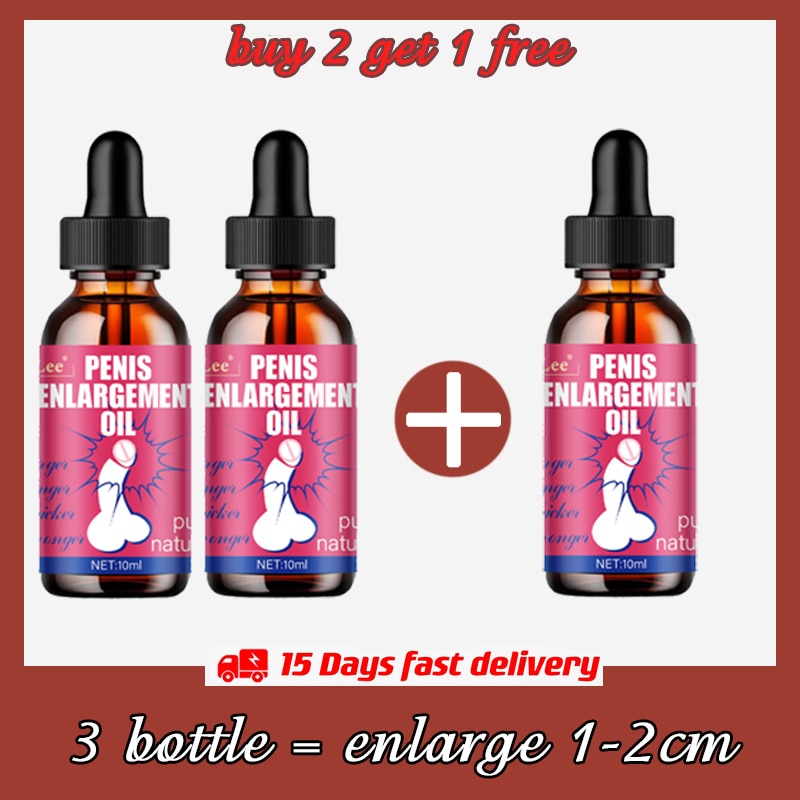 Penis Permanent Thickening Growth Enlargement Massage Oil Men Big Cock Erection Lubricant Lncrease XXL Male Enlarge Massage Oils - XBS CREAM Official Store